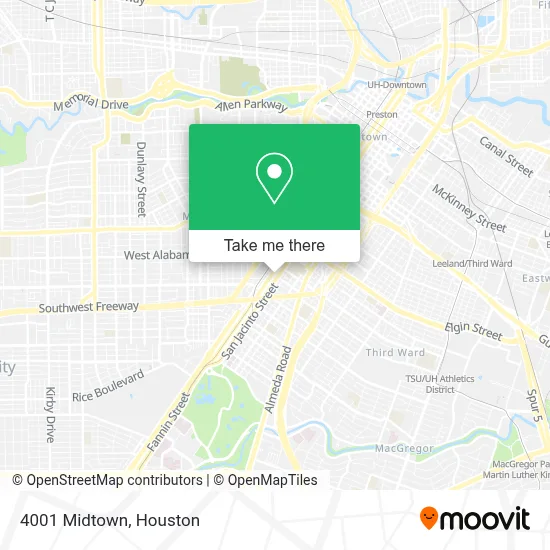 4001 Midtown map