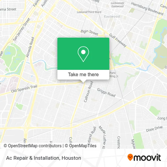 Ac Repair & Installation map