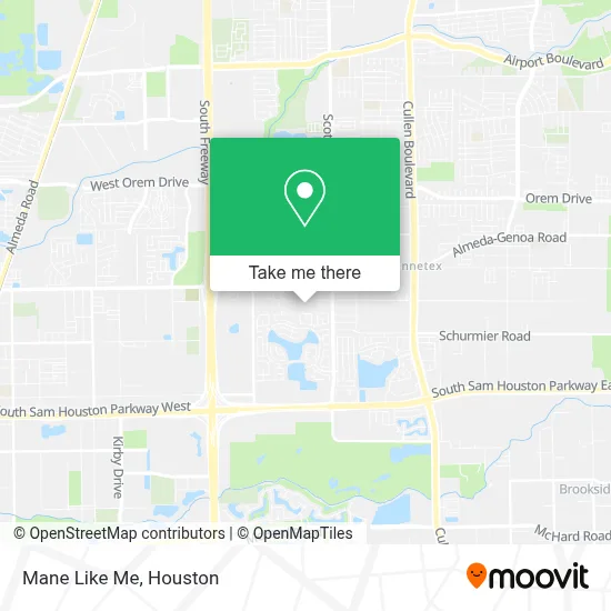Mane Like Me map