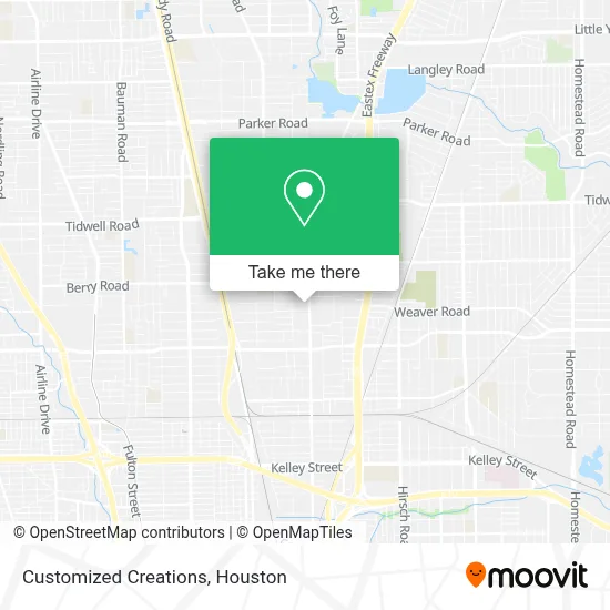Customized Creations map