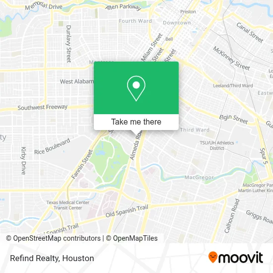 Refind Realty map