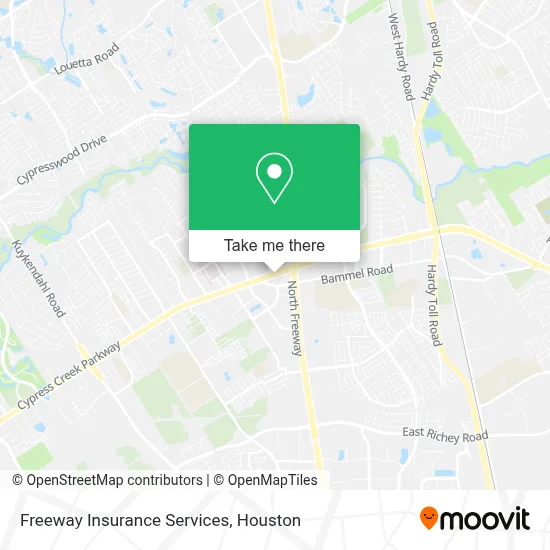 Freeway Insurance Services map
