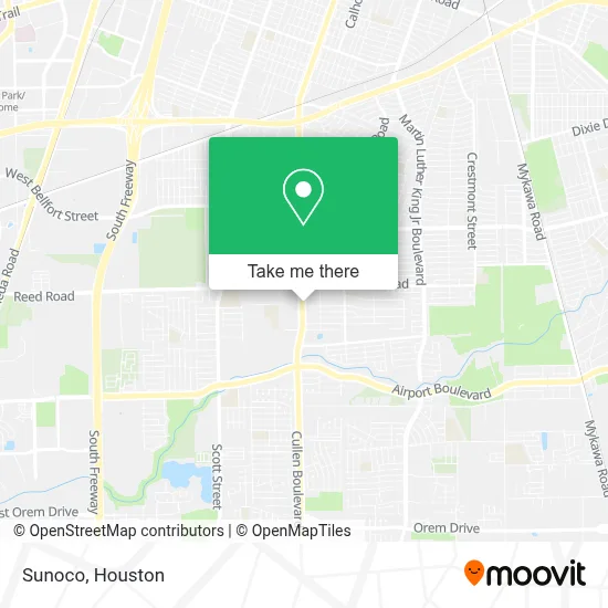 Sunoco map