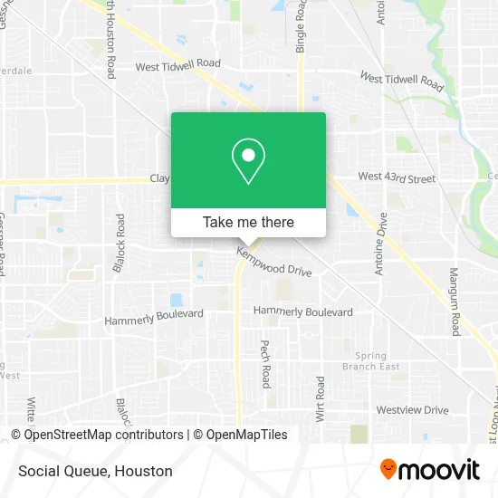 Social Queue map