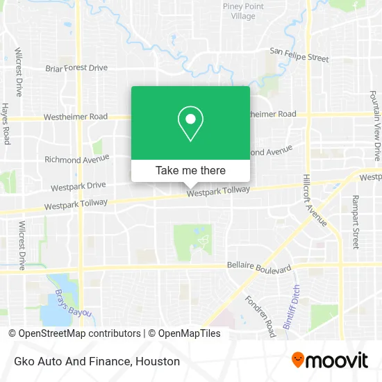Gko Auto And Finance map