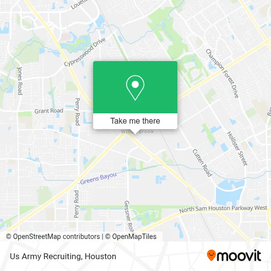 Us Army Recruiting map