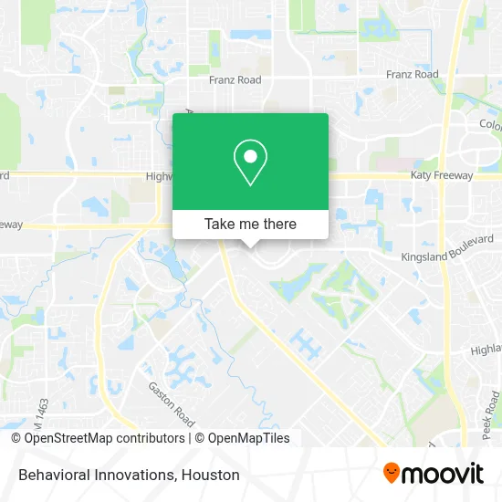 Behavioral Innovations map