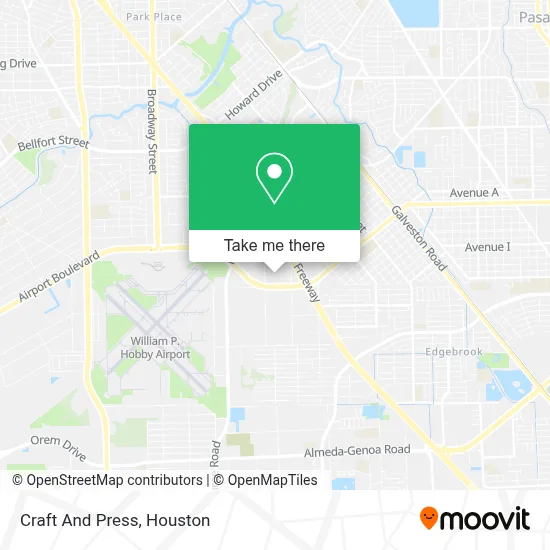Craft And Press map