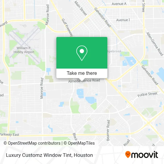 Luxury Customz Window Tint map