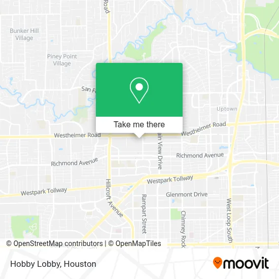 Hobby Lobby map