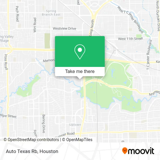 Auto Texas Rb map