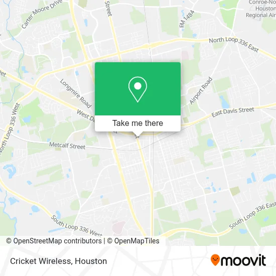 Cricket Wireless map
