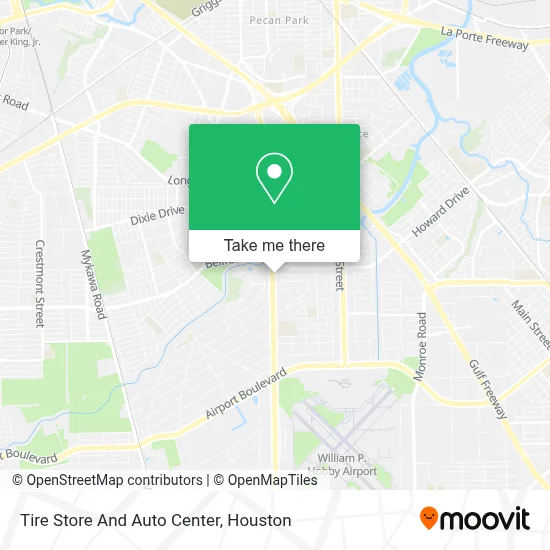 Tire Store And Auto Center map