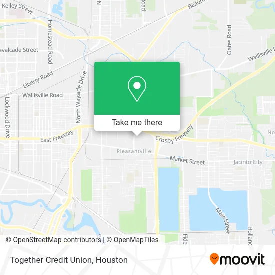 Together Credit Union map