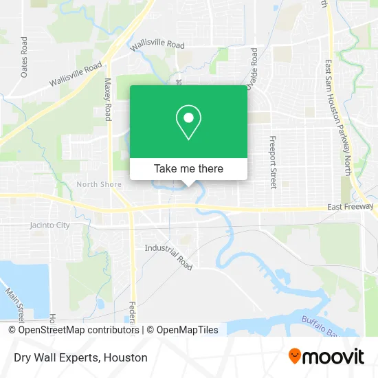 Dry Wall Experts map