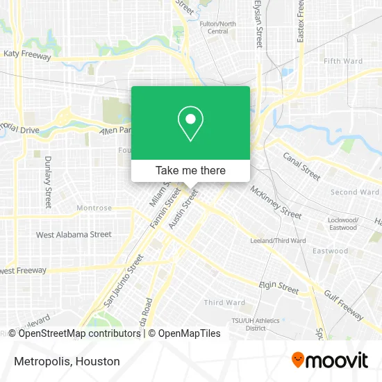 Metropolis map