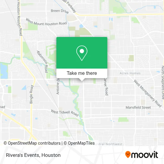 Rivera's Events map