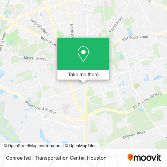 Conroe Isd - Transportation Center map