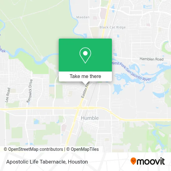Apostolic Life Tabernacle map