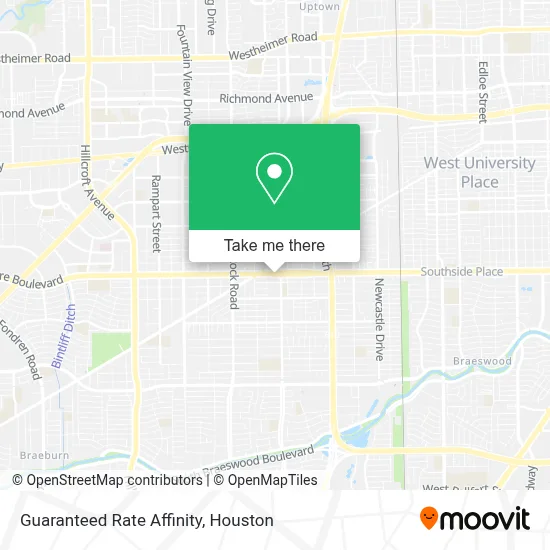 Guaranteed Rate Affinity map