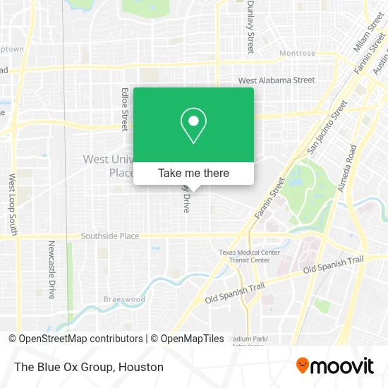The Blue Ox Group map