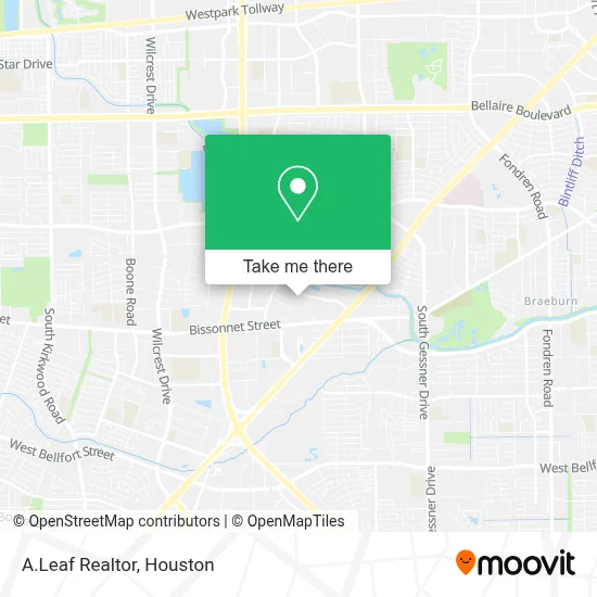 A.Leaf Realtor map