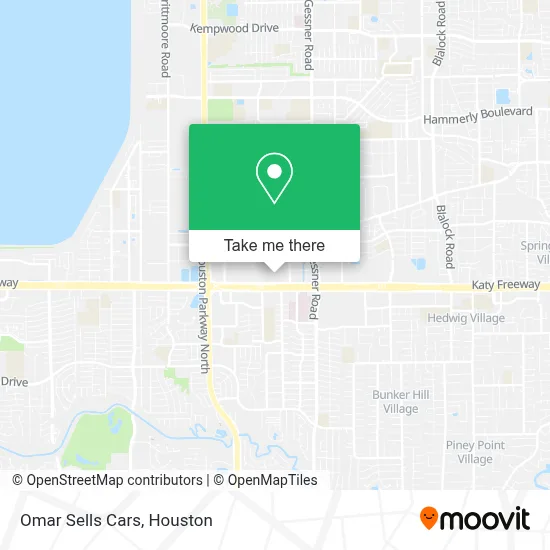 Omar Sells Cars map