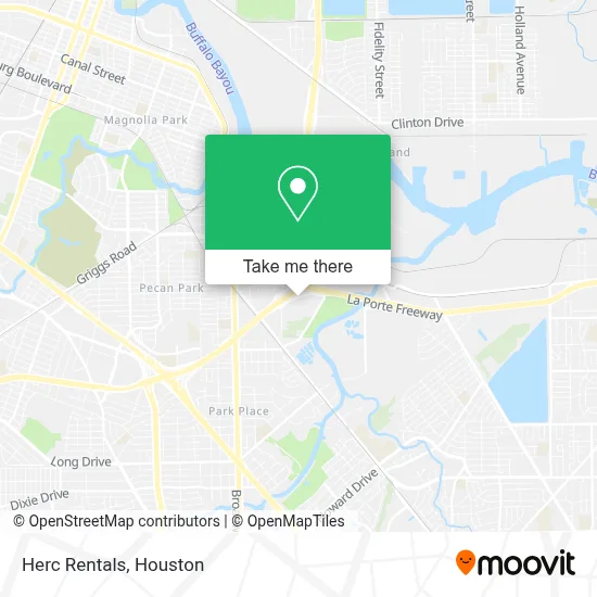 Herc Rentals map