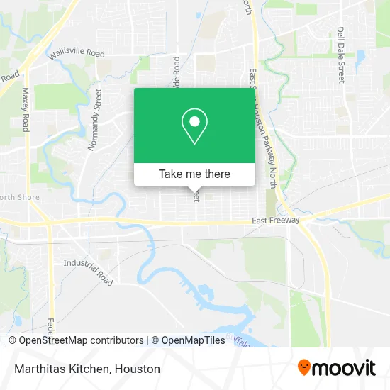 Marthitas Kitchen map
