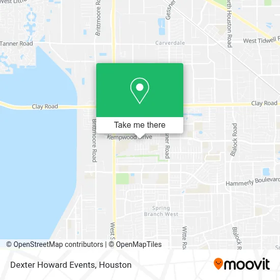 Dexter Howard Events map