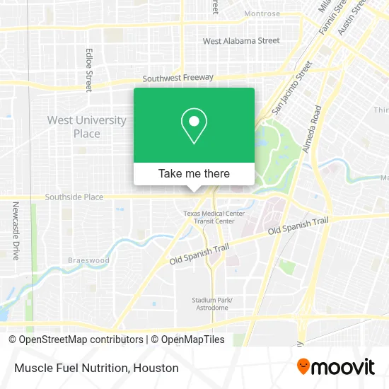 Muscle Fuel Nutrition map