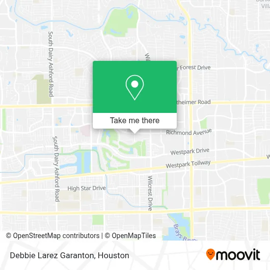 Debbie Larez Garanton map