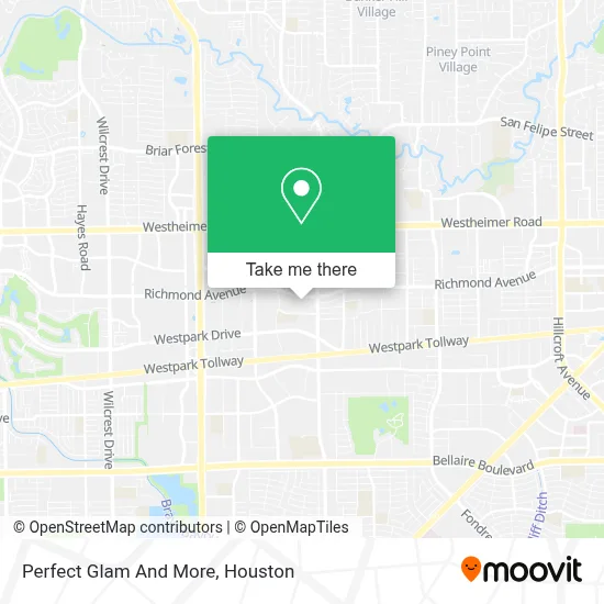 Perfect Glam And More map