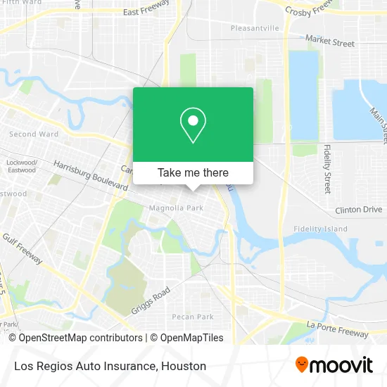 Los Regios Auto Insurance map