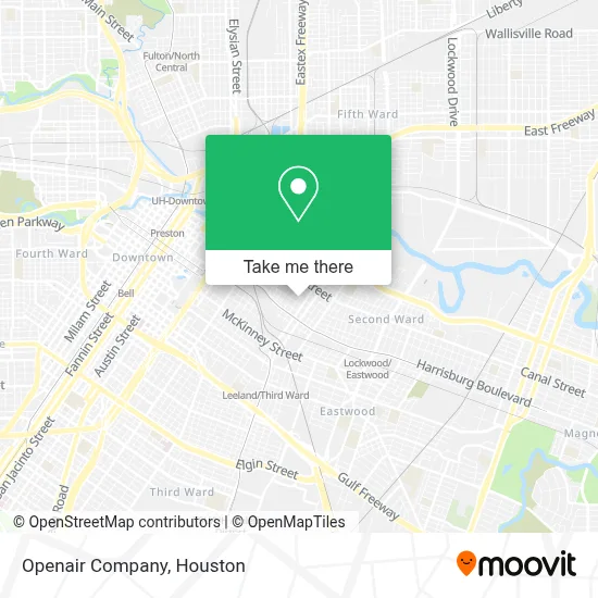 Openair Company map