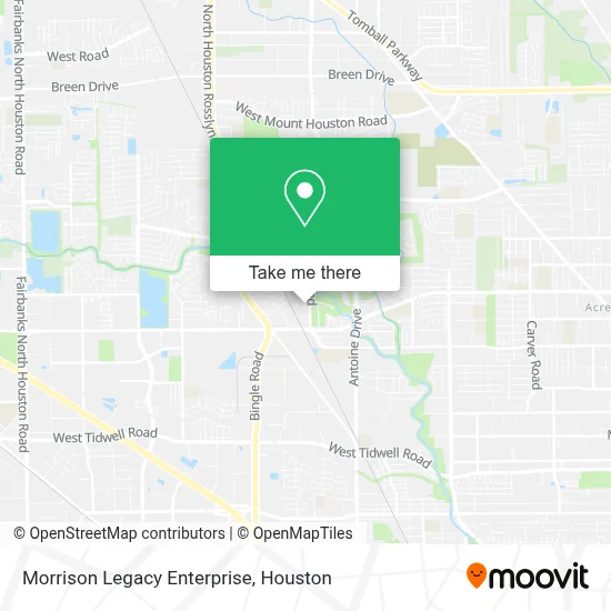 Morrison Legacy Enterprise map