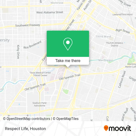 Respect Life map