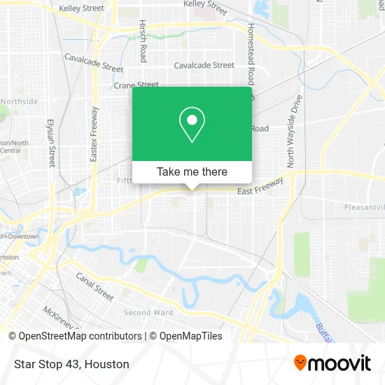 Star Stop 43 map