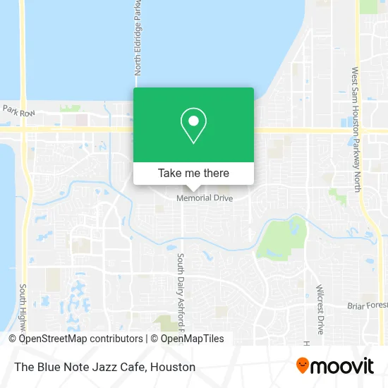 The Blue Note Jazz Cafe map