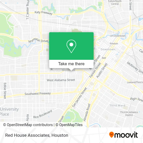 Red House Associates map