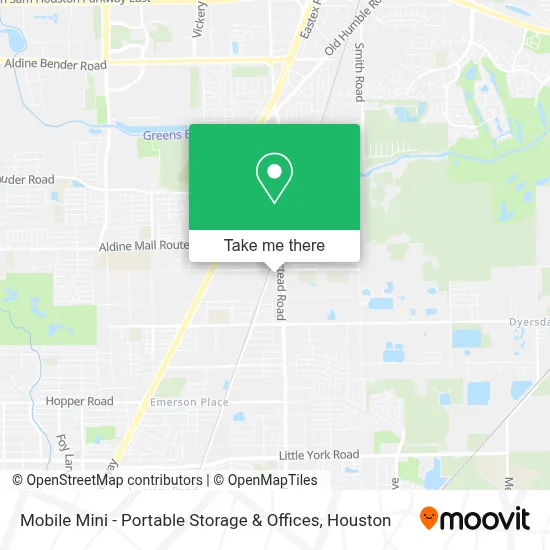 Mobile Mini - Portable Storage & Offices map