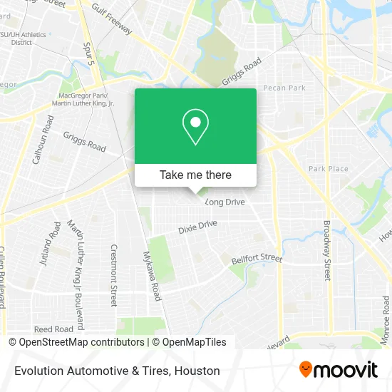 Evolution Automotive & Tires map