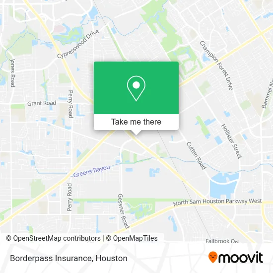 Borderpass Insurance map