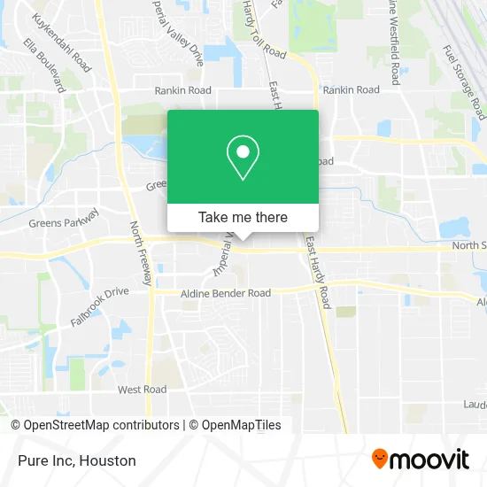 Pure Inc map