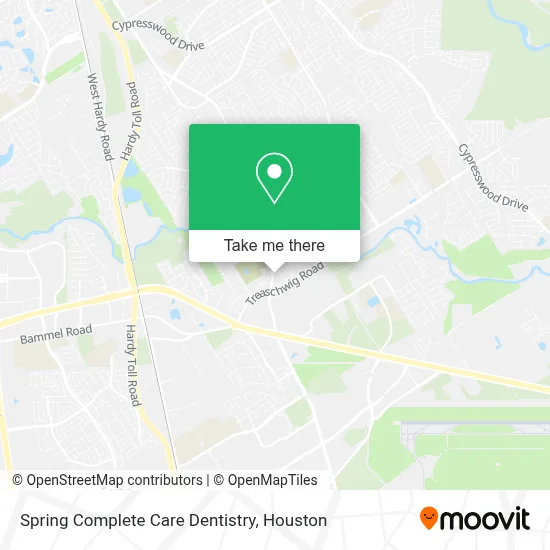 Spring Complete Care Dentistry map