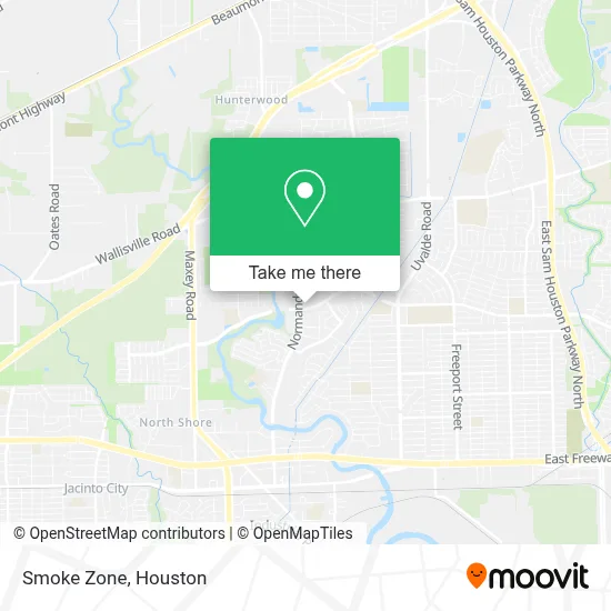 Smoke Zone map