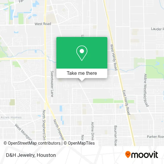 D&H Jewelry map