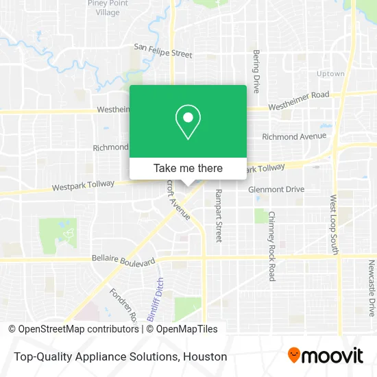 Top-Quality Appliance Solutions map
