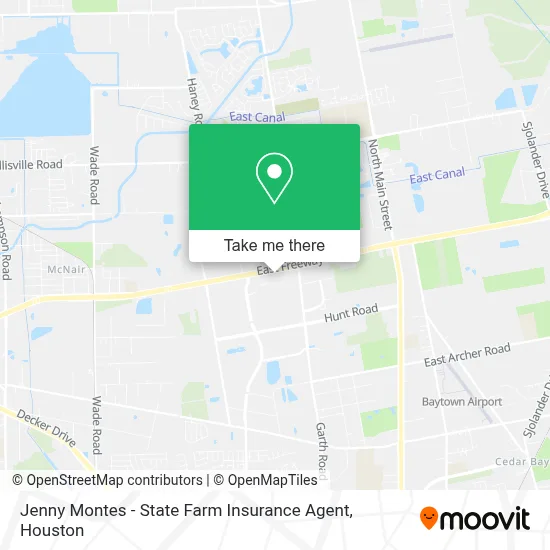 Jenny Montes - State Farm Insurance Agent map