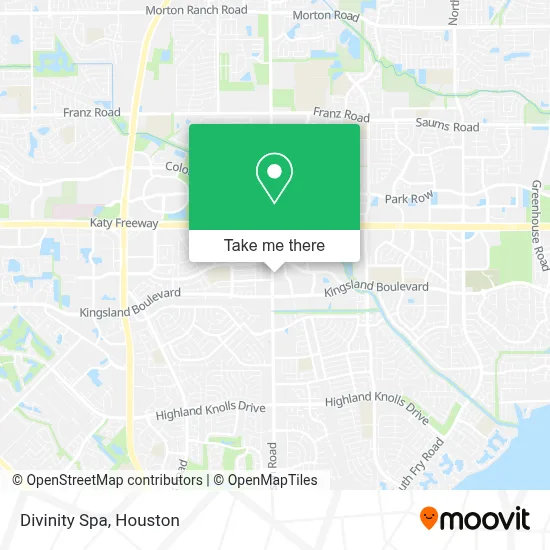 Divinity Spa map